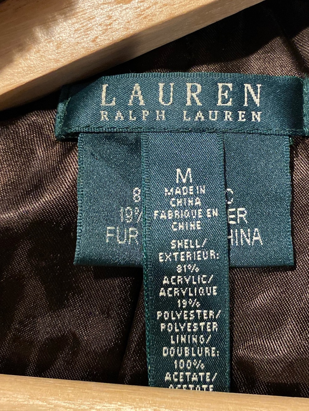 VINTAGE LAUREN RALPH LAUREN FAUX FUR CHEETAH ANIMAL PRINT JACKETS SZ MEDIUM - Picture 7 of 8